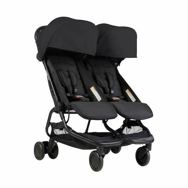Mountain Buggy Nano Duo Black マウンテンバギー ナノ デュオ 黒色 フィルアンドテッズ マウンテンバギー By グレイベア Phil Teds総代理店