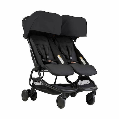 mountain buggy nano duo Black マウンテンバギー ナノデュオ 黒色