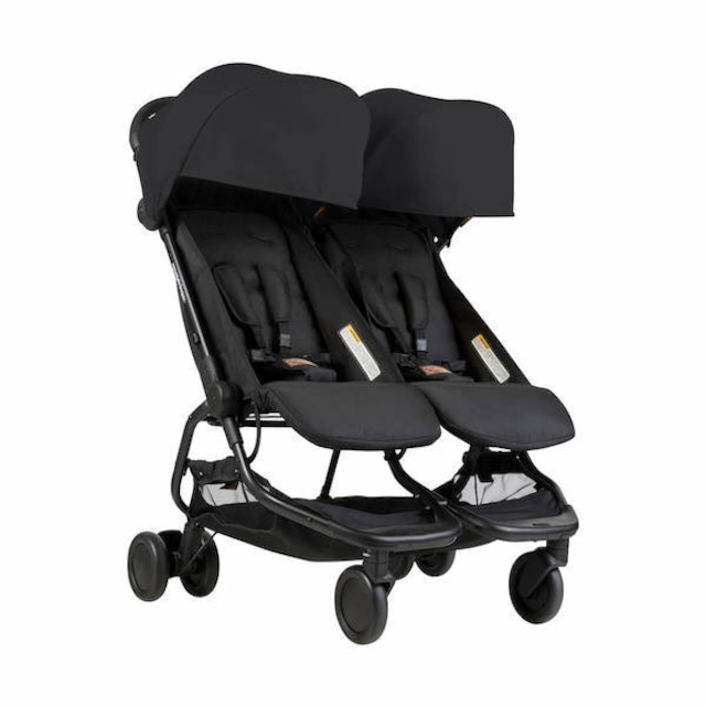 mountain buggy nano duo Black マウンテンバギー ナノ デュオ 黒色