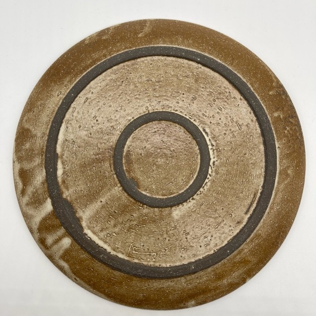 『フじイまさよ(Fujii Msy Pottery)』9寸皿プレートﾌﾞﾗｳﾝ　2022120006715