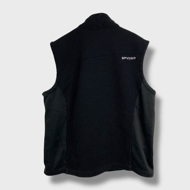 SPYDER スパイダー テックフリースベスト コアセーター ブラック L