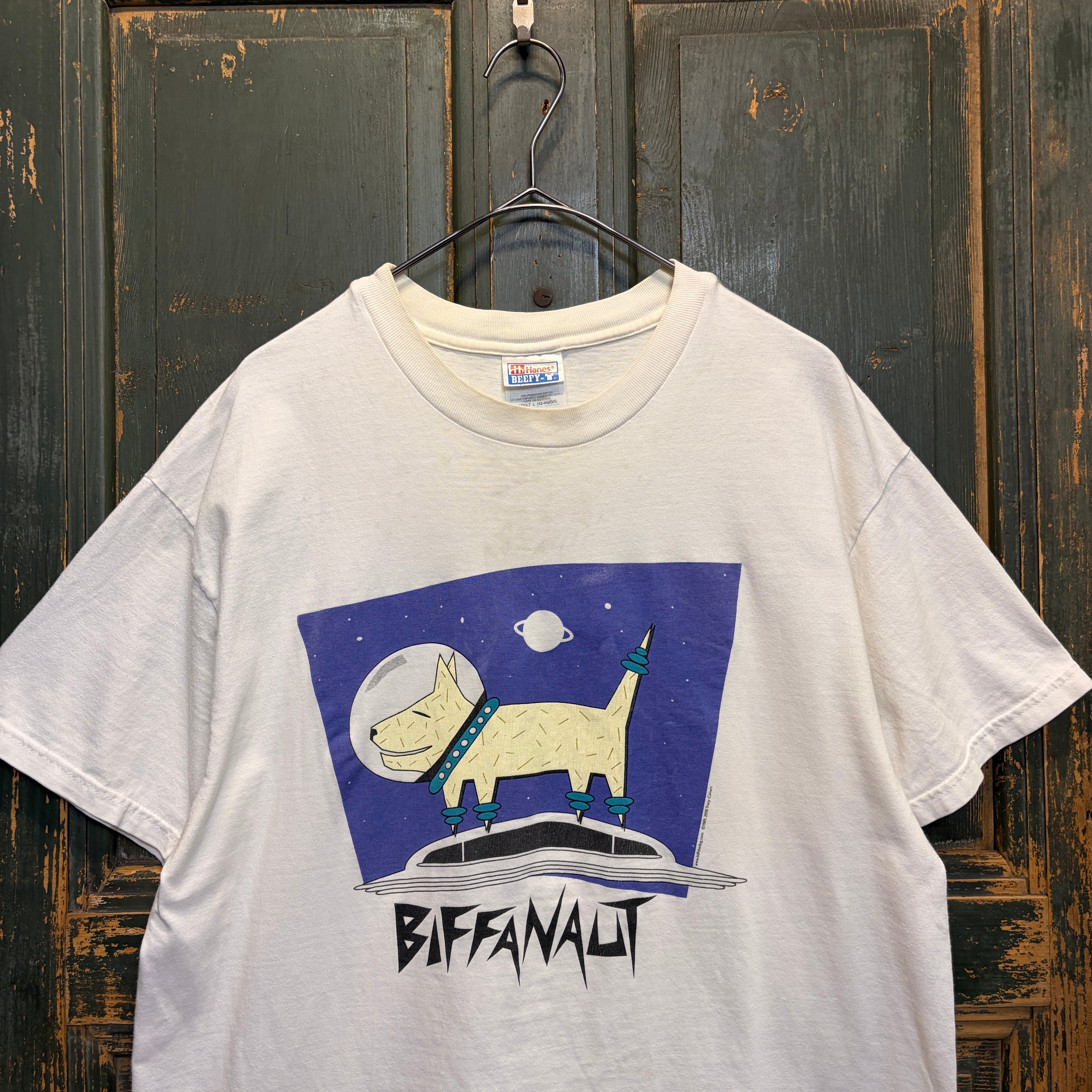 BIFF THE DOG joke print T-shirt