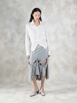【26SS | WOMEN】AVAVAV アヴァヴァヴ / シャツ / Caging Embroidery Shirt　F26-SHT-1404