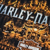Harley-Davidson Crawfish print tee