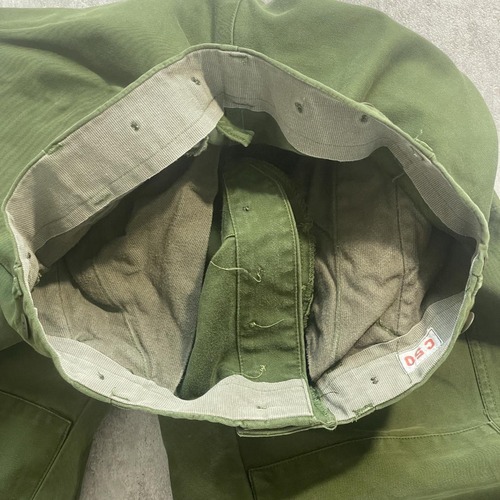 60-80s スウェーデン軍 実物 M-59 フィールドパンツ C50 w31 詳細写真9