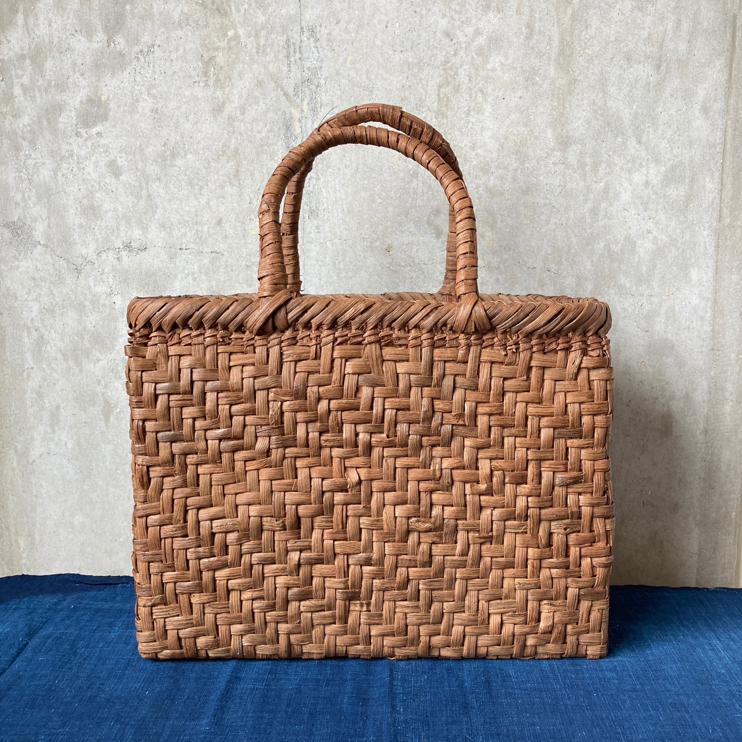 天然国産オーダー品】福島県産/天然山葡萄蔓かごバック うた