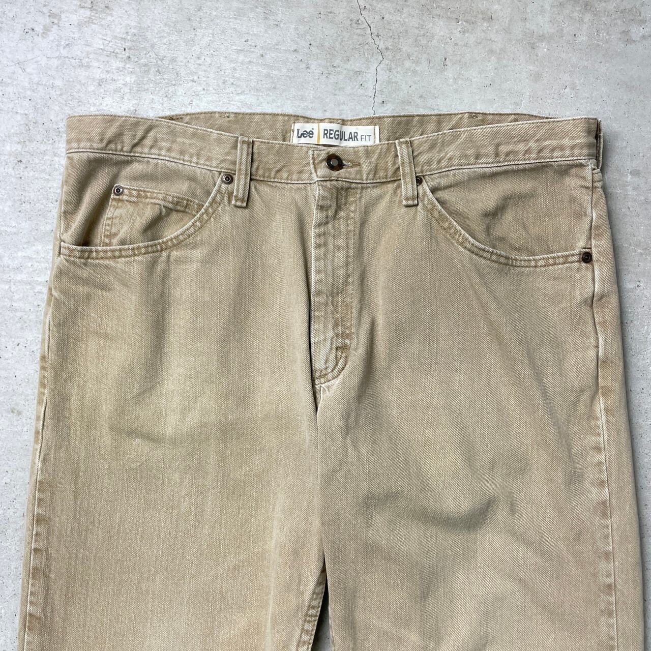 00年代 Lee リー REGULAR FIT カラーデニム ストレートデニムパンツ 