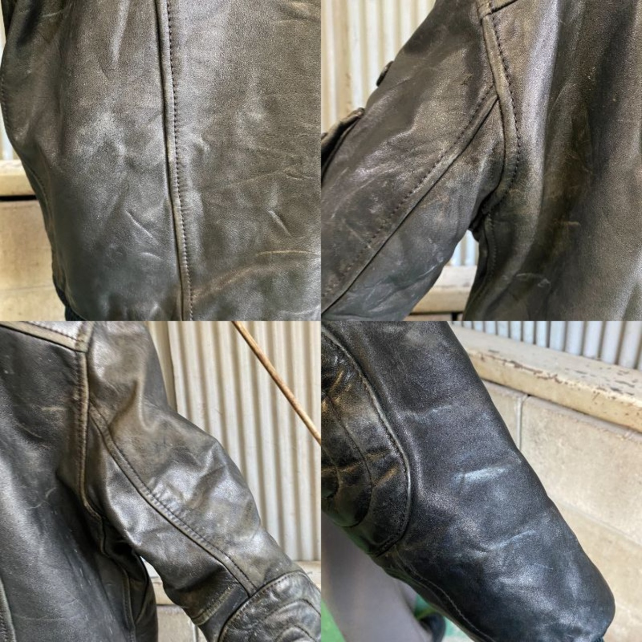 80年代 Hein Gericke シングルライダースジャケット レザージャケット 