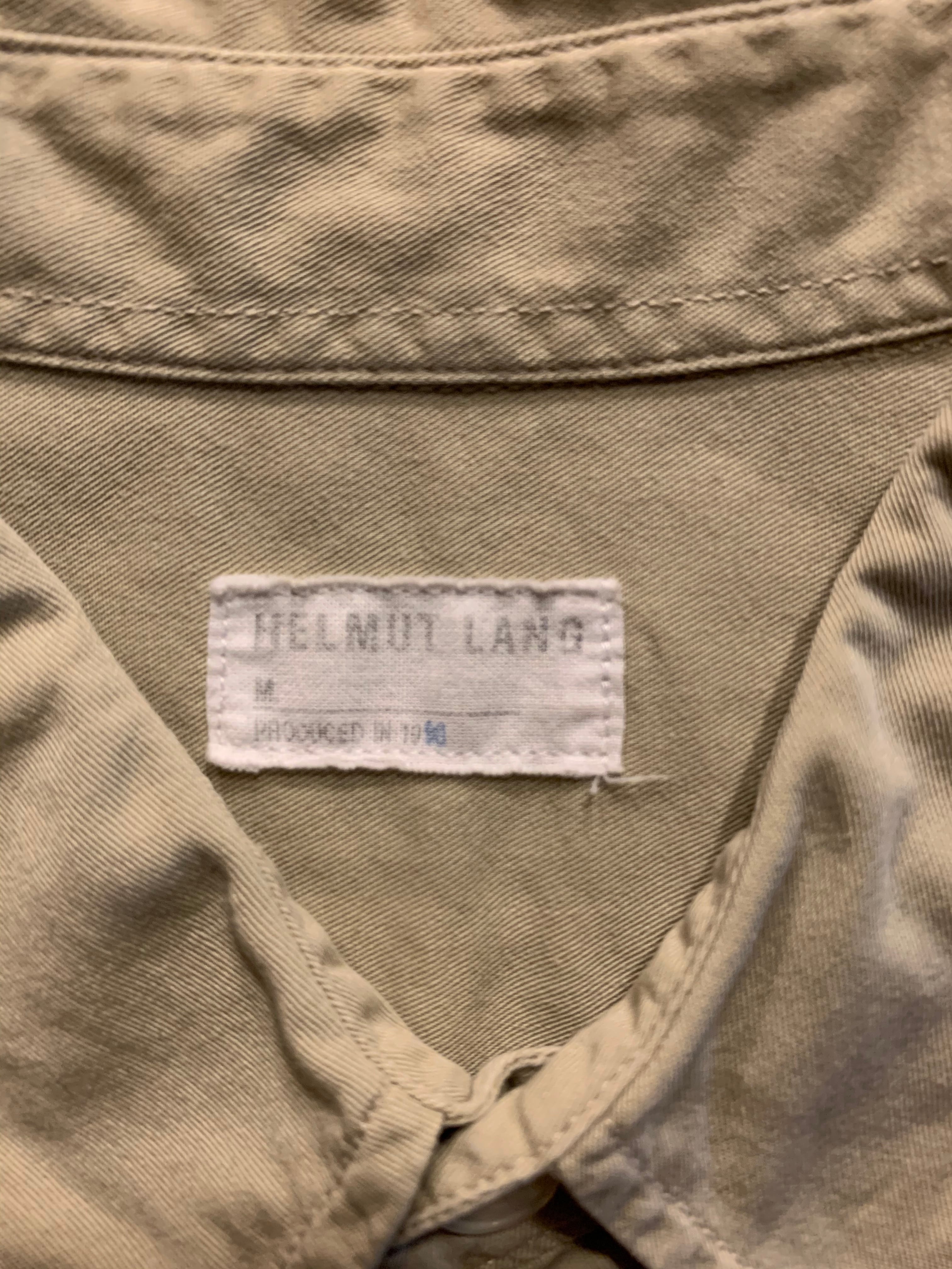 Helmut Lang ラインシャツ 1998 本人期