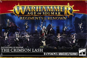 ウォーハンマーAOS　名高き連隊：ドータ一・オヴ・カイン：真紅の鞭