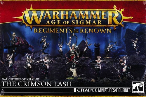 ウォーハンマーAOS　名高き連隊：ドータ一・オヴ・カイン：真紅の鞭