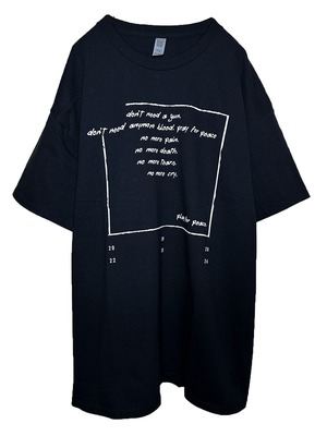 清春デザイン ウクライナ人道支援ライブ PLAY FOR PEACE Vol.3 Tシャツ