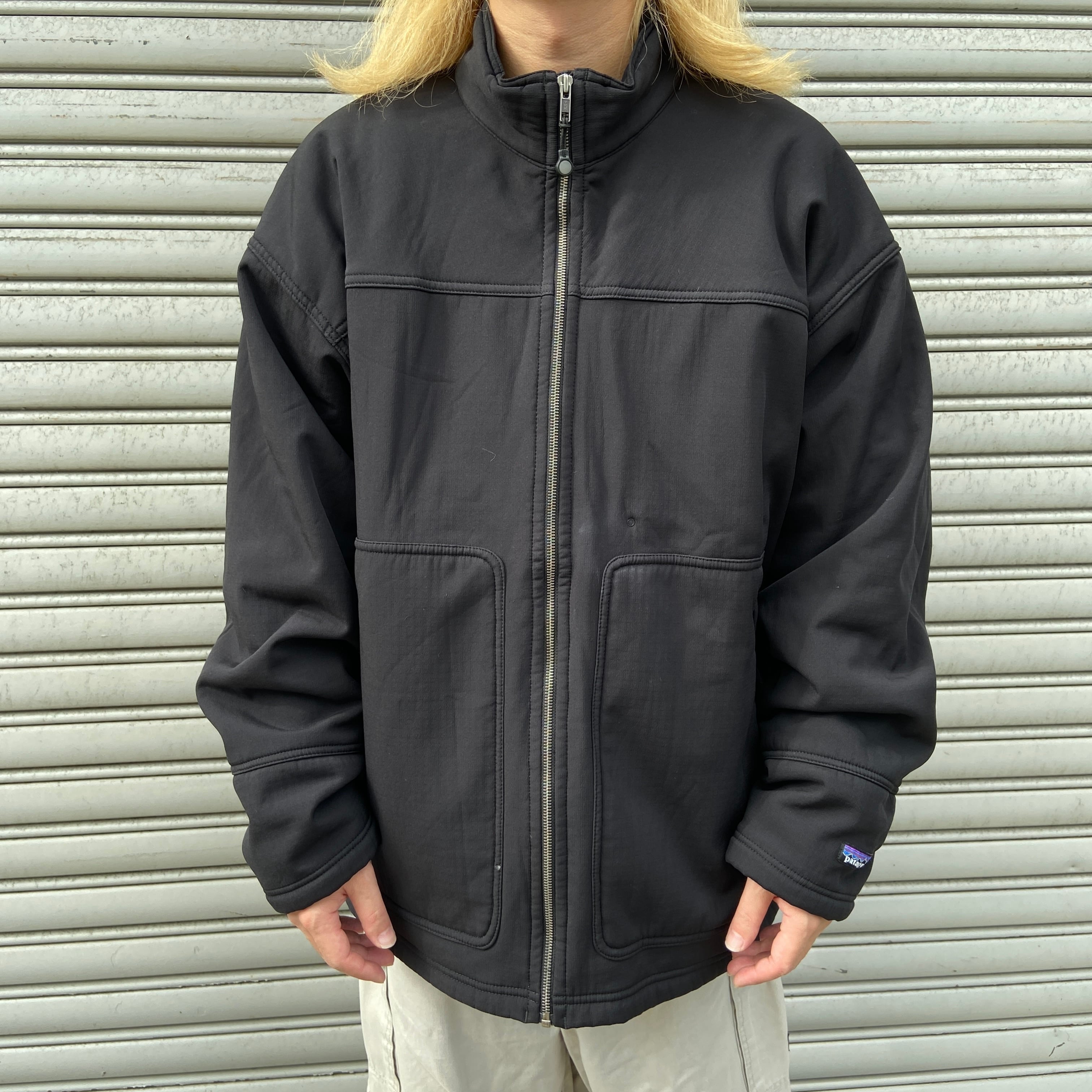 patagonia ボイラープレートジャケット ソフトシェル ブラック XL相当 ...