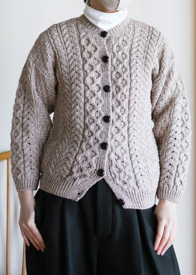 ARAN WOOLLEN MILLS - ARAN LUMBER CARDIGAN カーディガン - Wicker