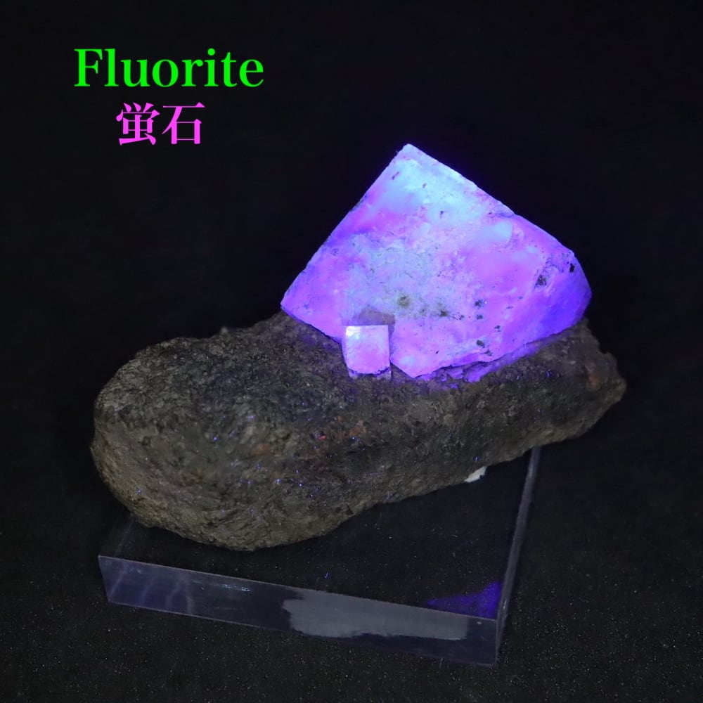 自主採掘！カリフォルニア産 フローライト 蛍石 原石 151,8g FL306