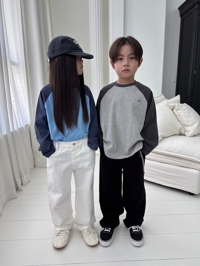【取寄】OUR シーズンラグランTシャツ｜秋服｜韓国子供服｜26/AT