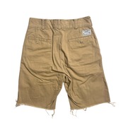 UNDERCOVER アンダーカバー FRAGMENT 切りっぱなし ハーフパンツ M/ベージュ/04SS