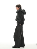 54A0 × musaafeer Ankle Embroidery Square Toe Boots