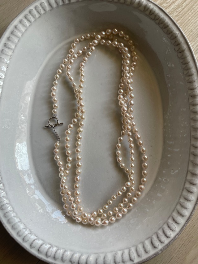 Akoya Pearl Super Long Mantel Necklace (5.5-6.0mm) / 138cm⁠