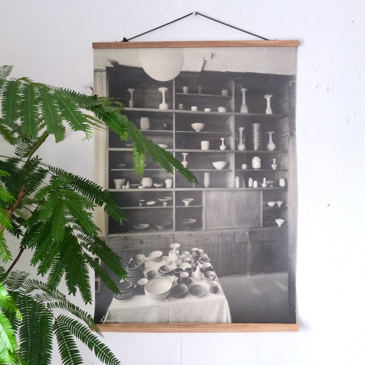 アカシア材 ポスターハンガー 「L」サイズ (バインドホルダー)