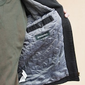 springfield black cotton twill jacket