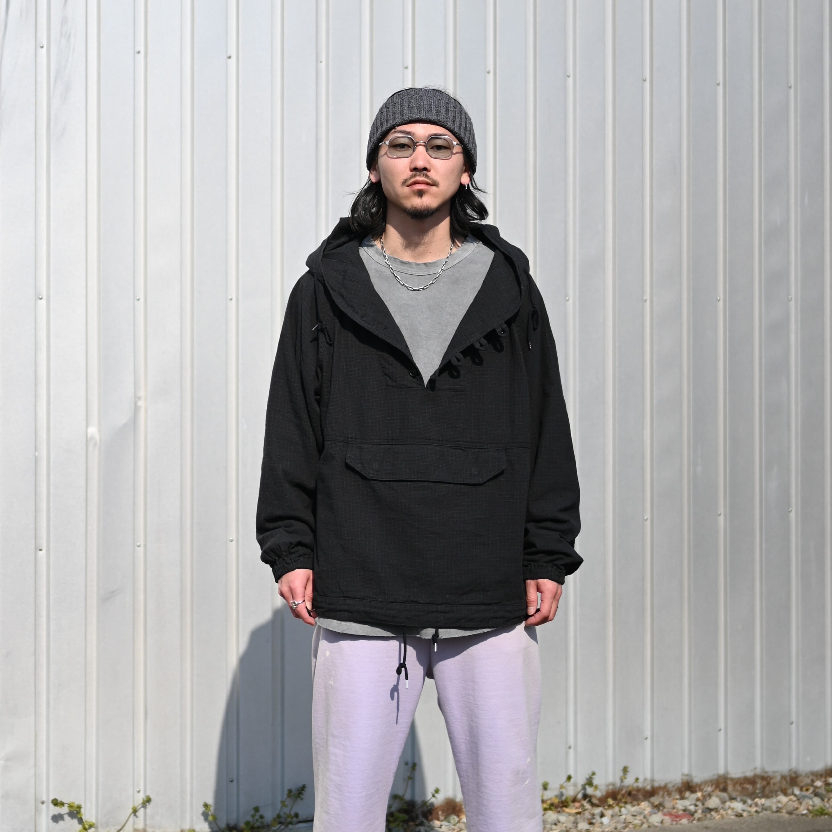 ANACHRONORM(アナクロノーム) UTILITY ANORAK PULLOVERコーディネート
