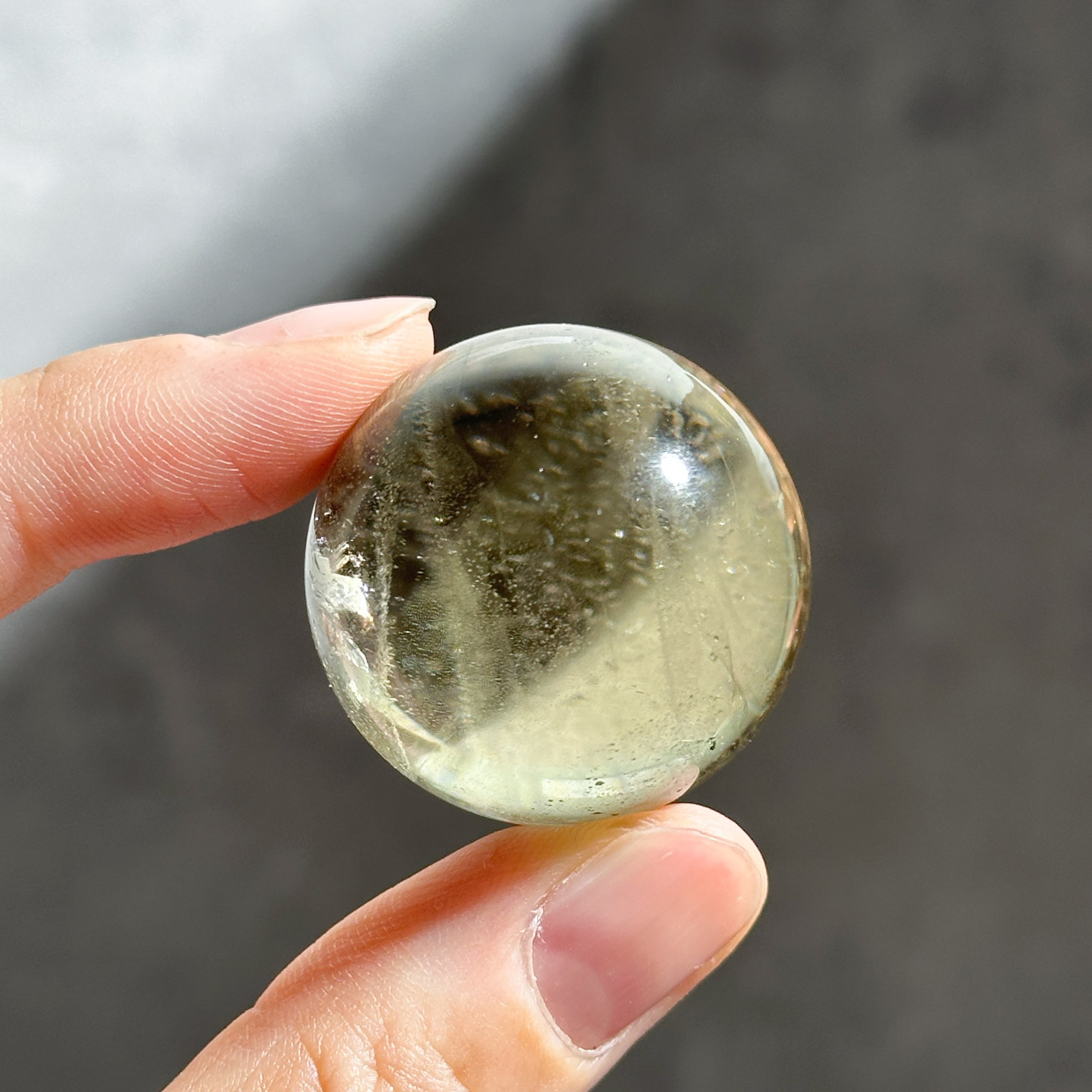 シトリン（黄水晶） スフィア31◇ Citrine ◇ 天然石・鉱物