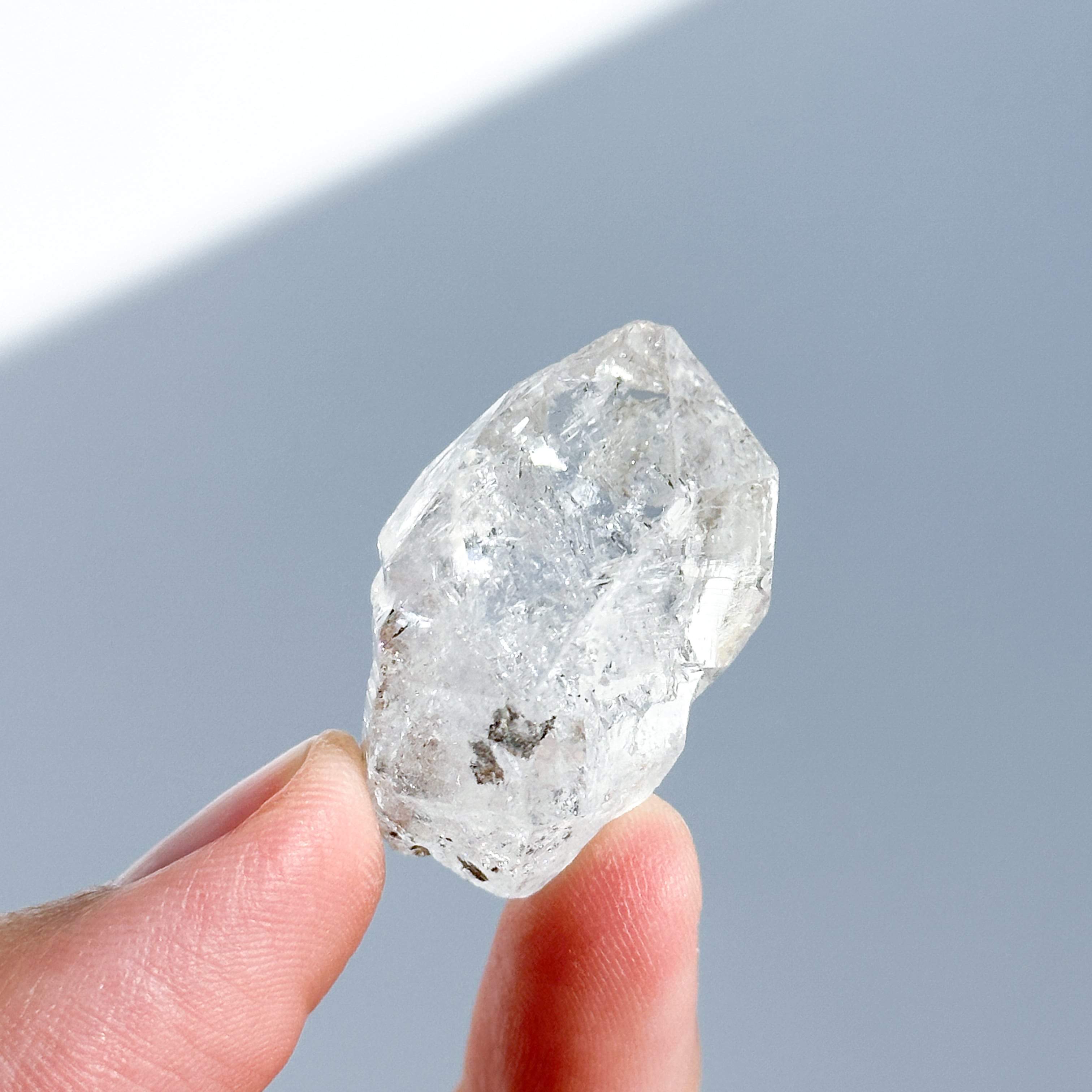 パキスタン産 ハーキマータイプ水晶74◇Herkimer type Clear Quartz◇ 天然石・鉱物・パワーストーン