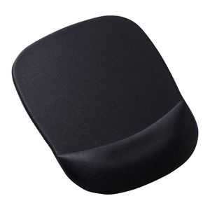 【在庫のみ】サンワサプライ(Sanwa Supply) 低反発リストレスト付きマウスパッド(ブラック) MPD-MU1NBK2