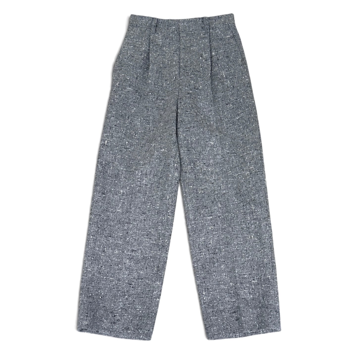 AURALEE  [HOMESPUN TWEED ONE-TUCK SLACKS]