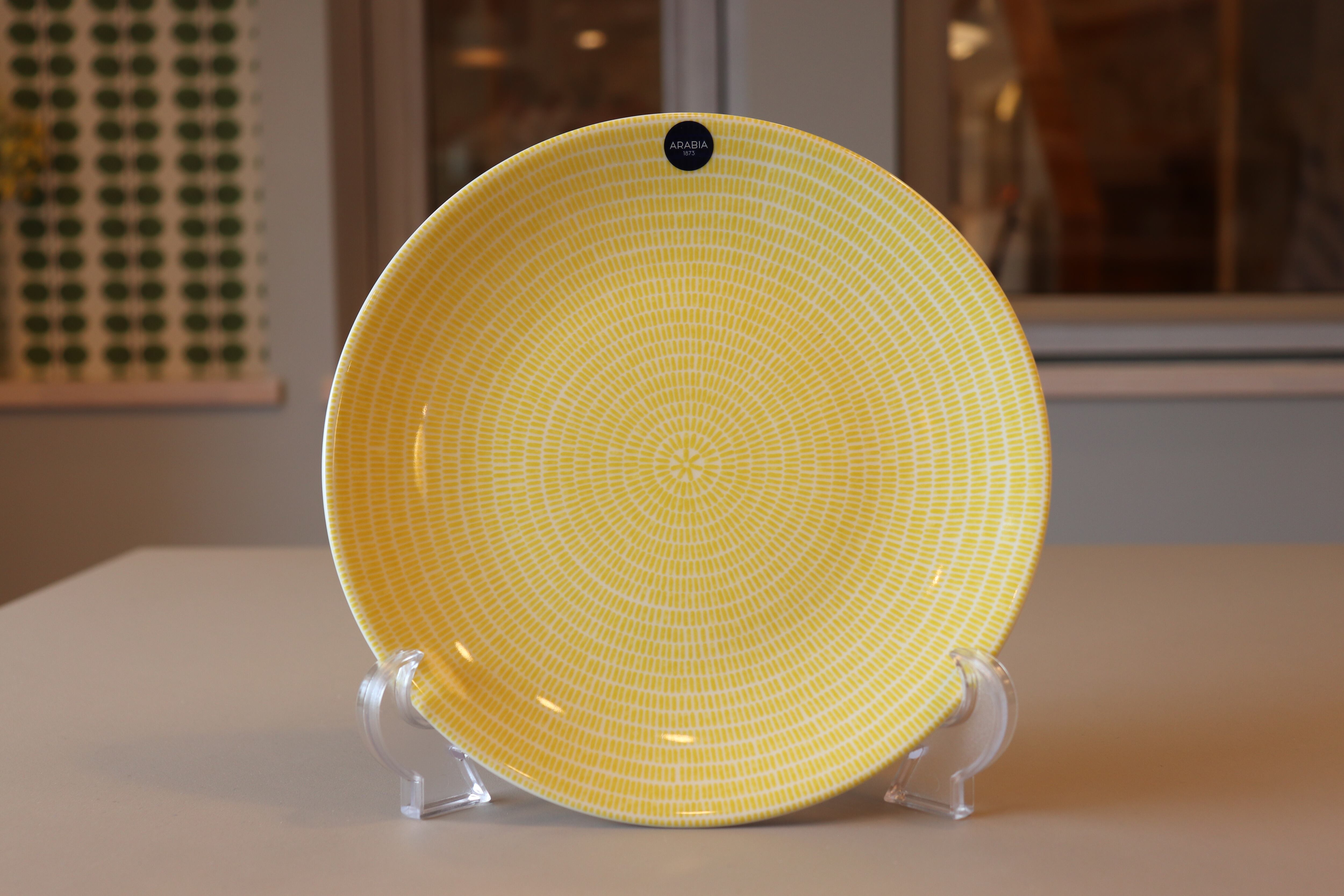 ARABIA/アラビア 24h アベック プレート 20cm イエロー