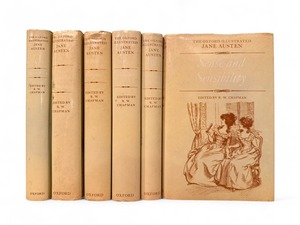 【SL537】The Oxford Illustrated Jane Austen. Edited by R. W. Chapman. Complete in 6 Volumes(1986) /Jane Austen