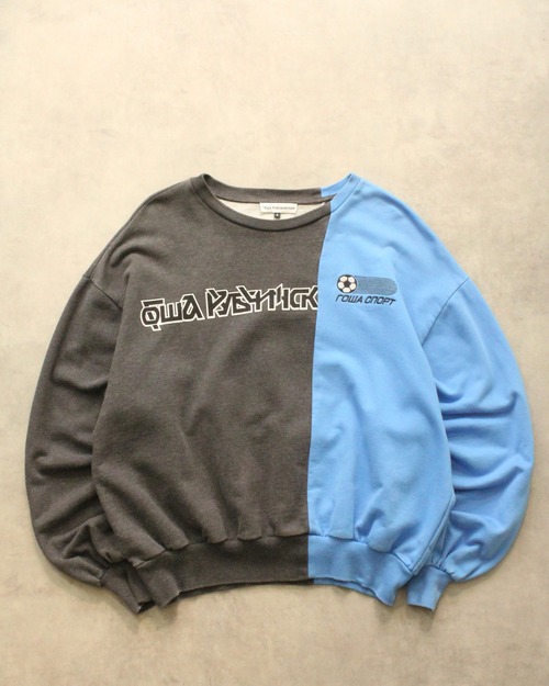 2018SS Gosha Rubchinskiy Combo Logo Sweat Shirt