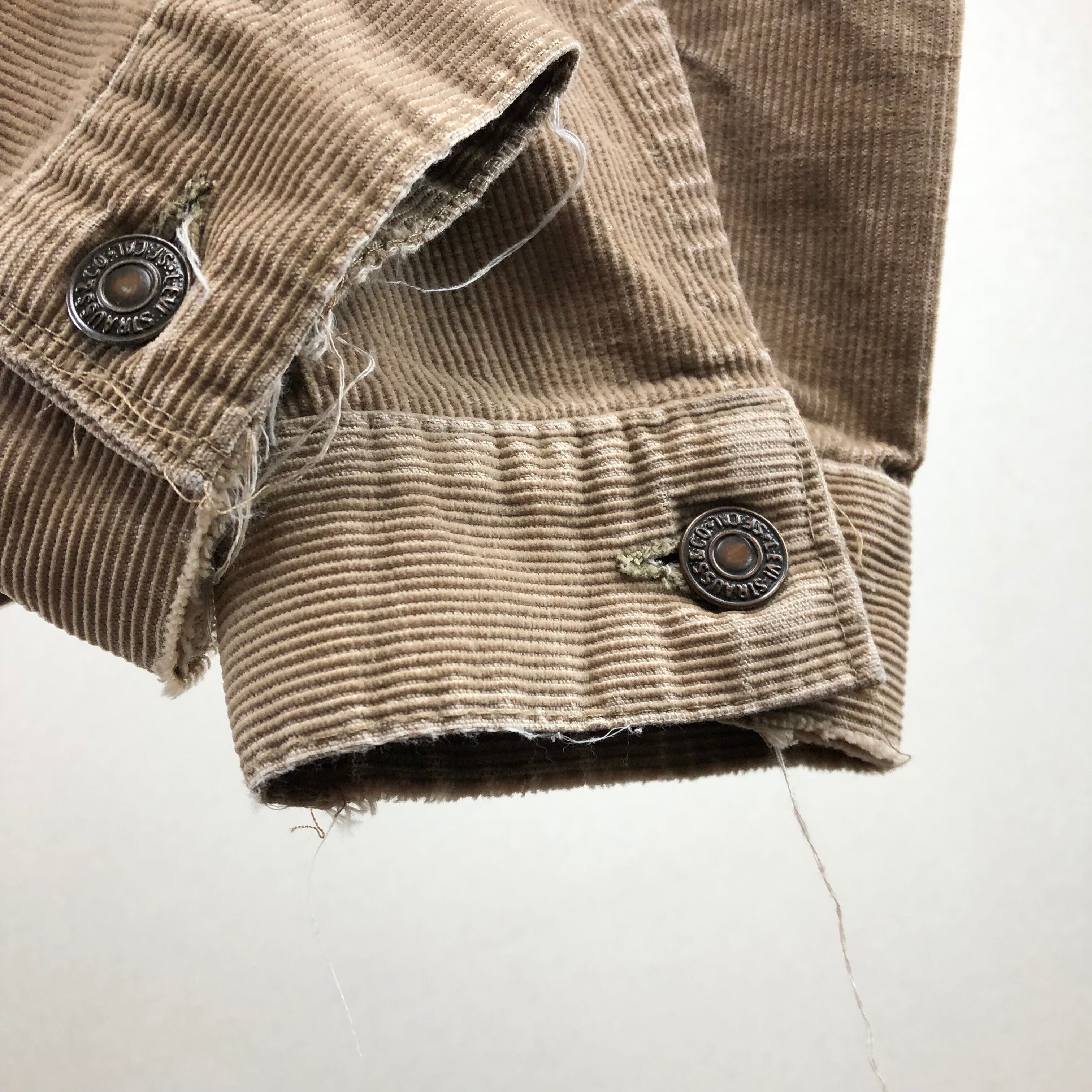 『70s USA製 LEVIS』 コーデュロイ トラッカー ジャケット USED 古着 vintage | libertereuse powered  by BASE