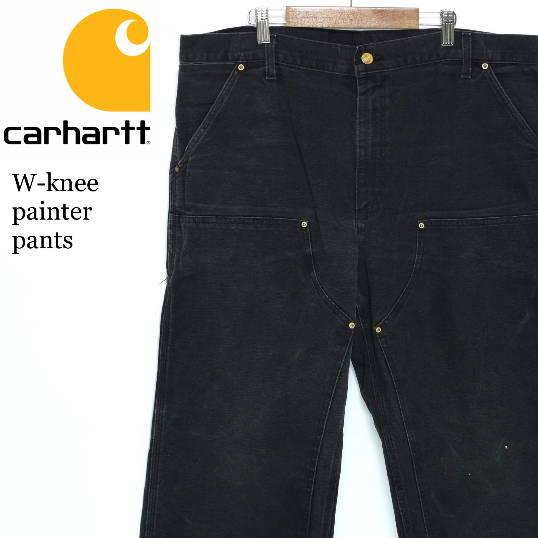 carhartt カーハート ダブルニー ダック ビブ ペインターパンツ | 古着