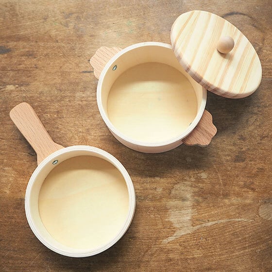 Egmont Toys エグモントトイズ 木製 おままごと キッチンツールセット