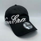 NEW ERA 9THIRTY/930 3-Panel Logo スクリプトロゴ ブラック