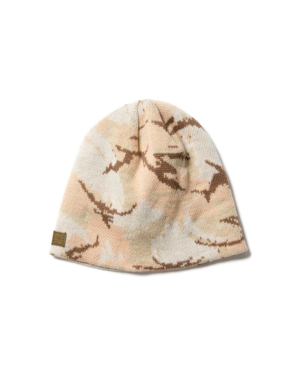 EVISEN / CAMO BEANIE / BEIGE CAMO