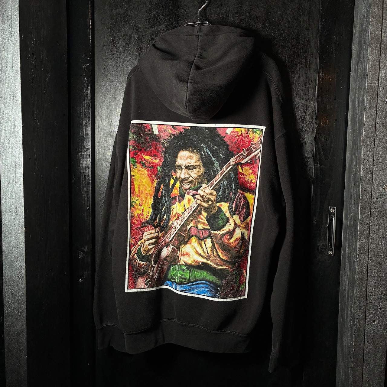 BOB MARLEY プルオーバーフーディー　黒　ボブマーリー