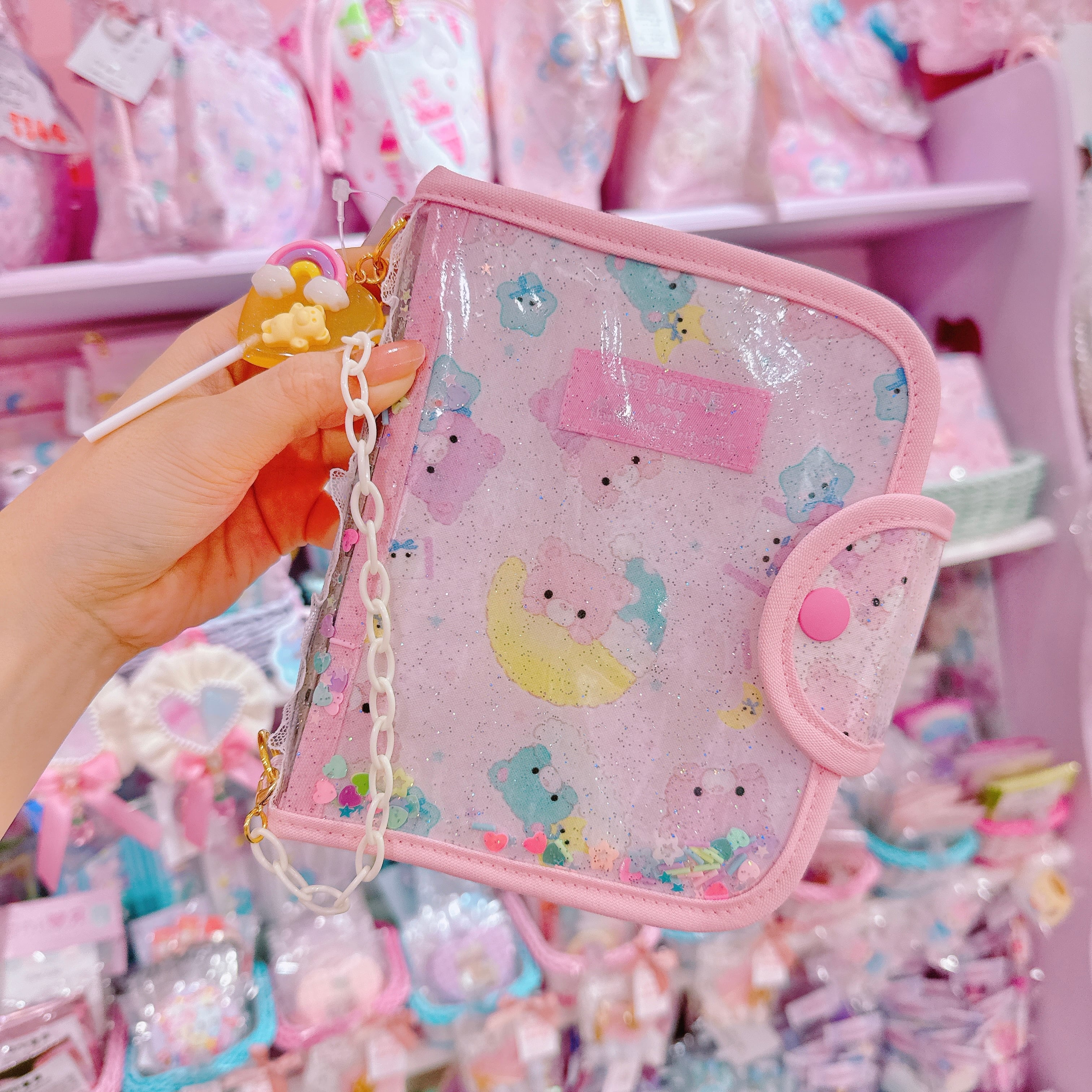 【E3】95-7 6穴シール帳（リフィル付き）