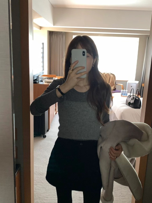 (予約) ounce / Corduroy skirt 2color