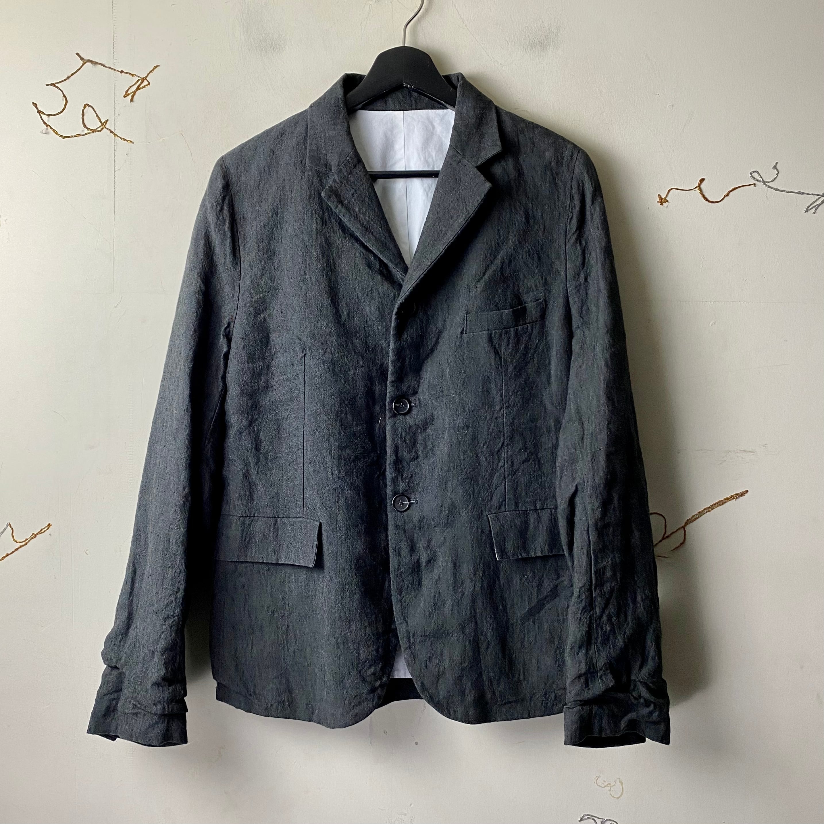 BERGFABEL linen short tyrol jacket | NOIR ONLINE