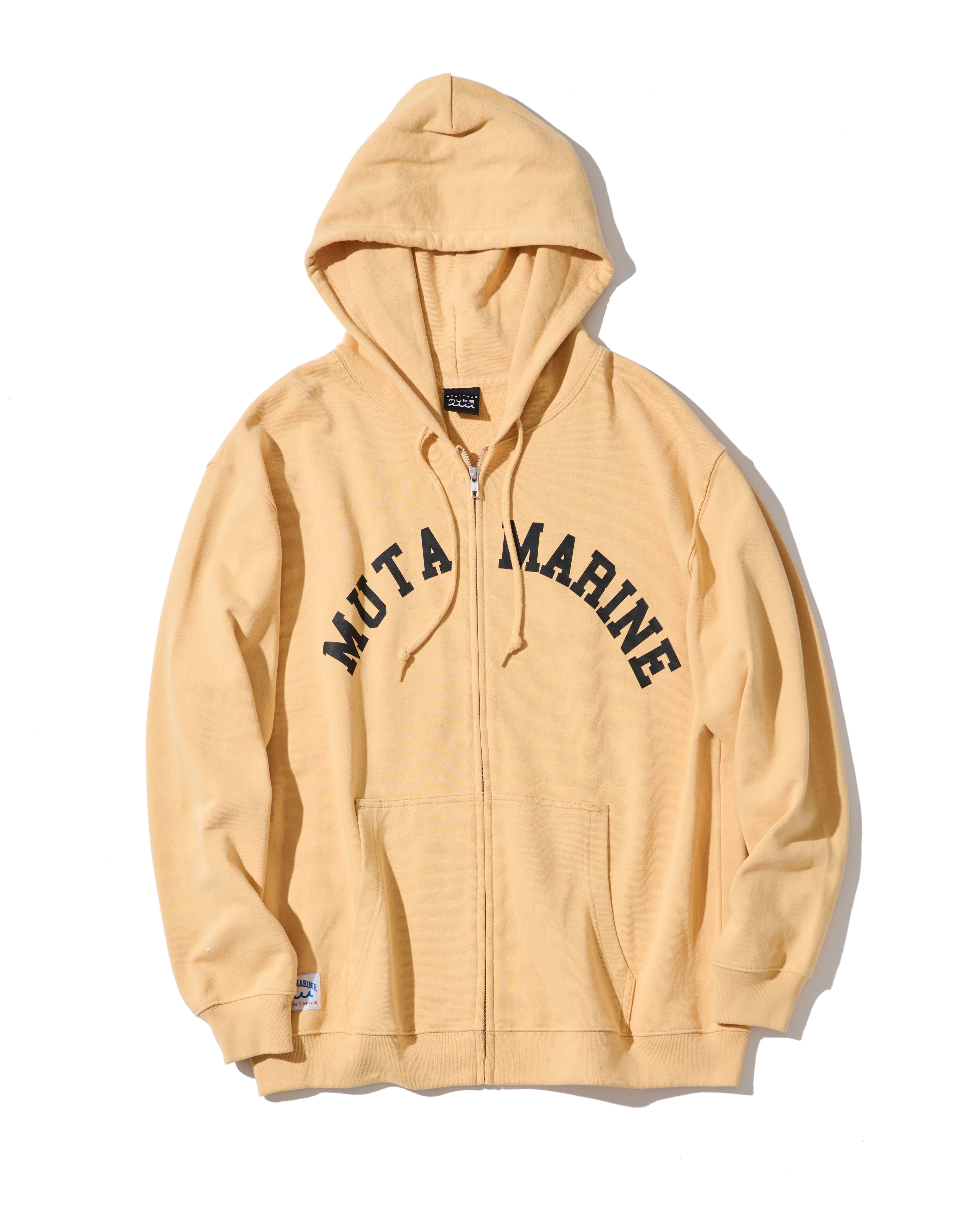 muta MARINE × ACANTHUS アーチロゴ ジップアップ パーカー | ACANTHUS