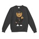 Compton Bear.Crewneck sweat (black/white)