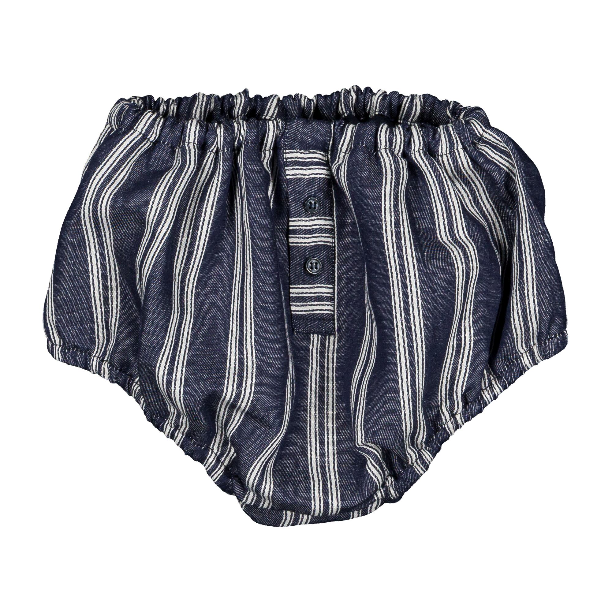 【予約・特典あり】Maison Marelle / Bloomer CHAILLOT - navy stripes
