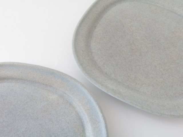 小峰英利 四方皿(L)ブルー