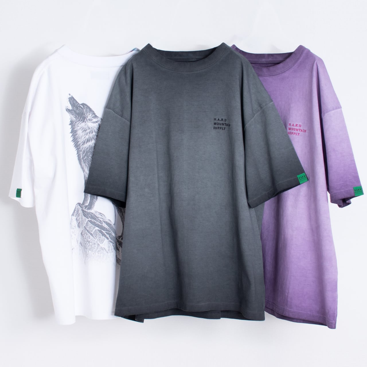 HKT616 WOLF HALFSLEEVE T-SHIRT | H.A.K.U MOUNTAIN SUPPLY