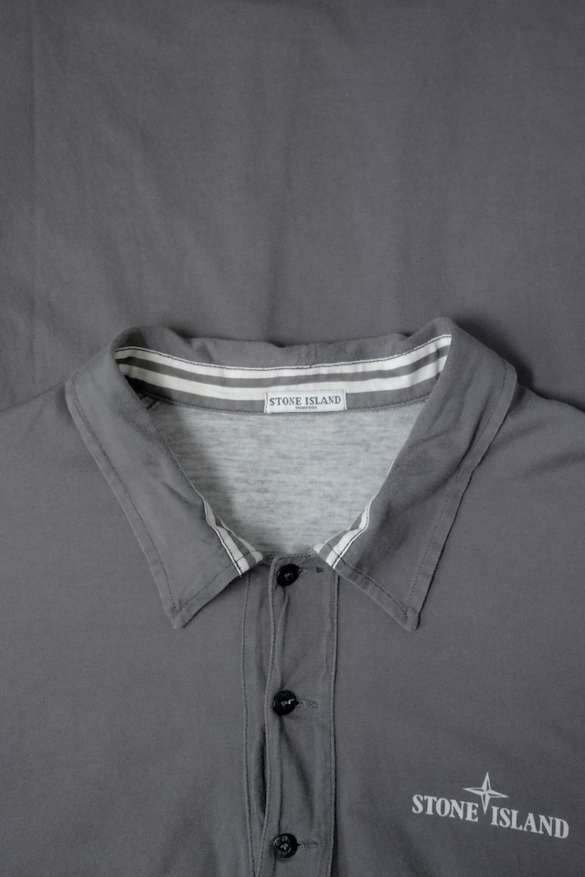07SS "STONE ISLAND" Cotton Short Sleeve Pullover Shirt (Design by Paul Harvey)