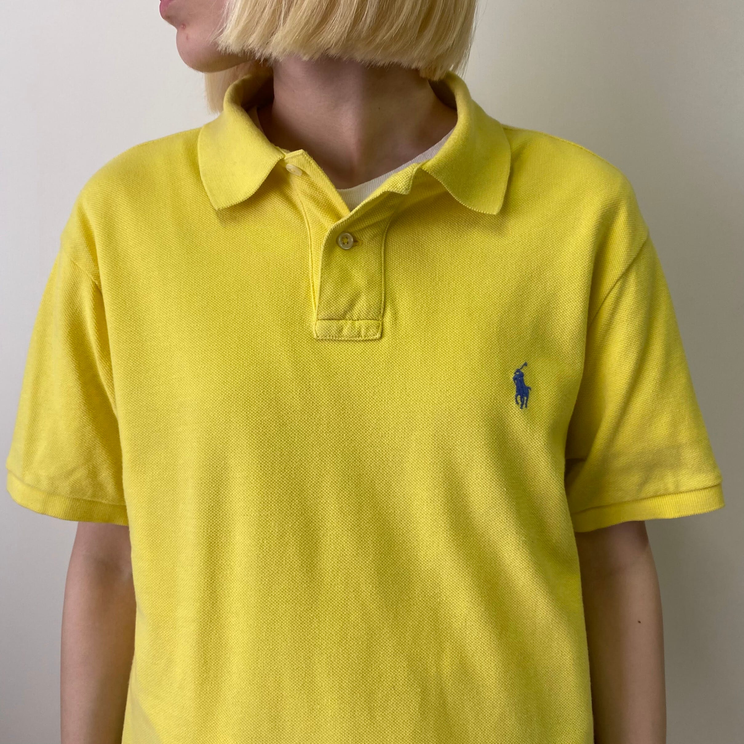 Polo Ralph Lauren ポロ ラルフローレン 鹿の子 ポロシャツ メンズM 