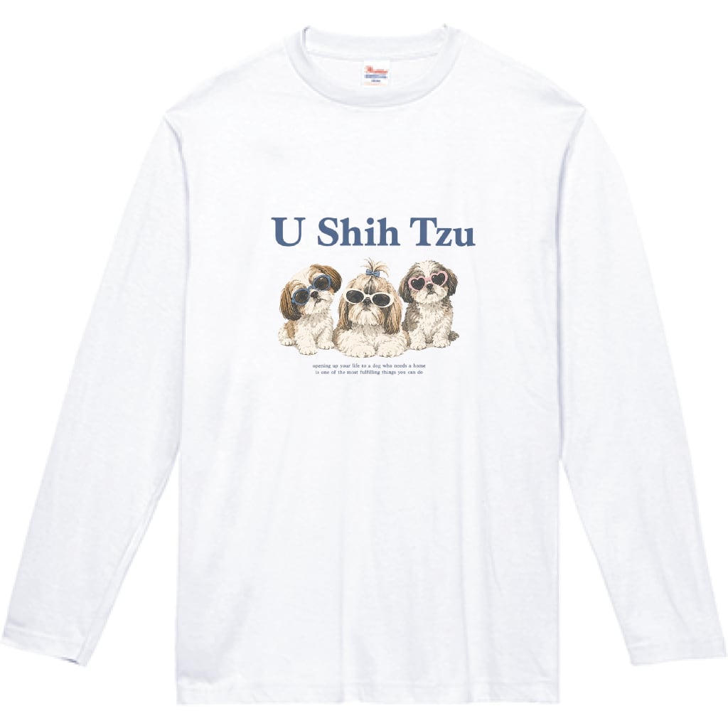 Kids COOL SHIH TZU Long Tee U0073